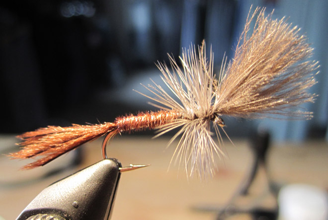 March Brown Cripple Fly Pattern