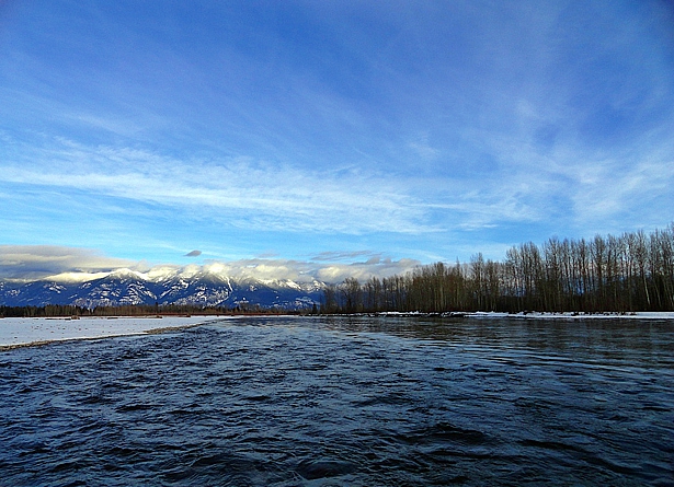 Glacier Park Winter Fishing