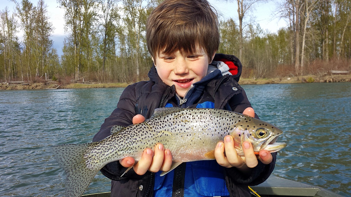Flathead River Fly Fishing Kids