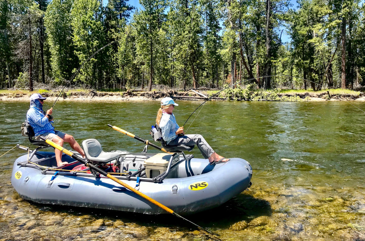 NRS Fishing Dodger Raft Bigfork Anglers